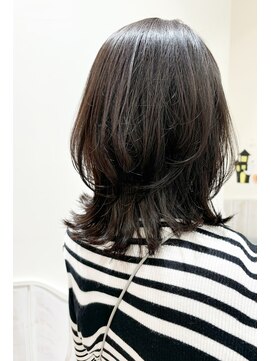 ネオリーブカップ 町田店(Neolive capu) ボブウルフ メルティカラー 似合わせカット