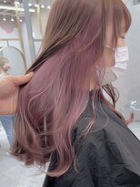 ロンド レア 天神大名店(Lond Le’a)&nbsp;髪質改善グレージュカラー似合わせカットフェミニンロング