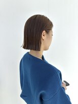 スノッブサンク(Snob ciNQ)&nbsp;似合わせカット透明感カラー切りっぱなしボブ