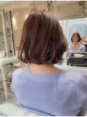 ピンクベージュボブ2025A/W【Aman hair 吉祥寺s店】