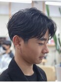 縦落ちツイスパ/ツイストスパイラルパーマ/岡崎メンズパーマ