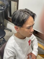 ノンヘアー(non hair)&nbsp;センターパート　ハイライト