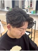 ツイストフェザーセンターパート