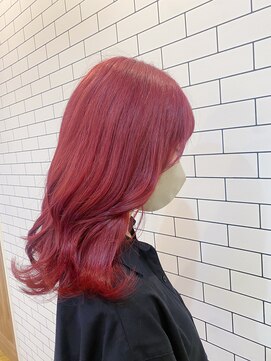 アリスバイブランニューリブ 難波店(ALICE by Brandnew×LIV) チェリーレッド