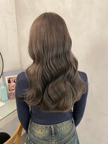 フォト 新宿三丁目(foto)&nbsp;ミニウルフチェリーブラウンブリーチなし前髪ミディアム/新宿