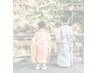 【七五三限定】3歳女の子着付け&ヘアセット チークリップサービス¥12000