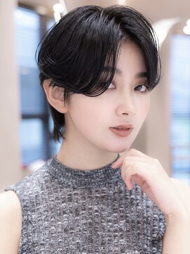 メゾンバイハバナ(maison by HAVANA) 20代30代大人ガーリー黒髪韓国小顔似合わせショートカット