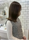 脱ブリーチ20代30代40代外国人風カラーオリーブカラー