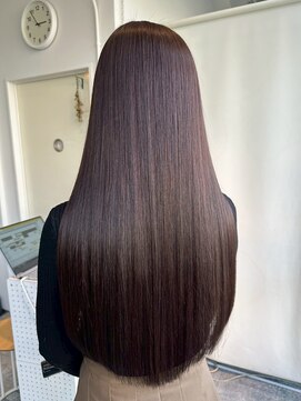 リルーム(re-room) 髪質改善/ダークチョコレートブラウン/艶髪ストレート