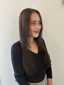 ビオトープ(Bio Top) 韓国風くびれレイヤー×艶ブラウン