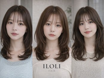 イロリ(ILOLI)の写真/顔周りの似合わせカットで、小顔みせも◎丁寧なカウンセリングが人気の秘訣。あなたの魅力を引き出す♪