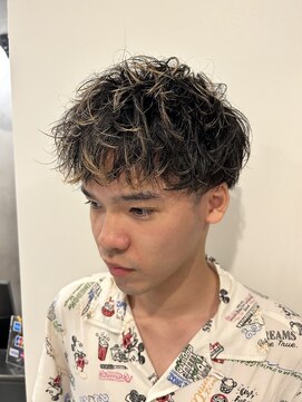 メンズココ 清澄白河店(MENS COCO) 刈り上げマッシュ無造作スタイル