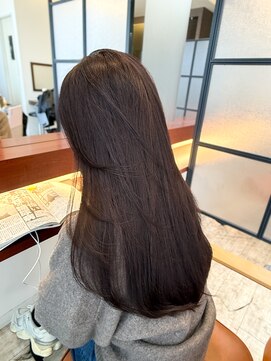 マーリャヘアー(mallia hair) レイヤースタイルレイヤーカットロングレイヤー小顔スタイル