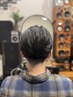 【全員★骨格補正】メンズカット＋ダウンパーマ（サイドの浮き抑え） 