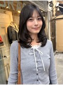 ツヤ髪グレージュ
