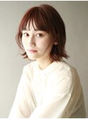 本八幡×暖色カラー×ニュアンスを楽しむ大人のボブパーマ