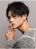 men's/メンズ曲がる縮毛矯正/ニュアンスパーマ/黒染め/池袋