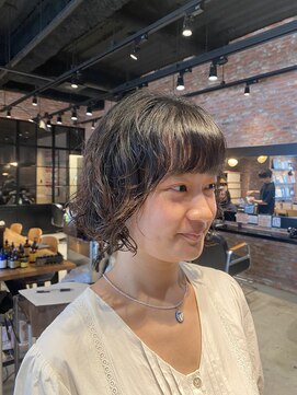 オーガニックトリコ 所沢(organic+tricot) 20代30代癖を活かしたパーマ風スタイリング！
