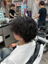 ダムディー トウキョウ 新宿店(DAMDEE TOKYO)&nbsp;夏の海すぎるスパイラルパーマ
