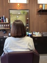アオイ(Aoi)&nbsp;縮毛矯正で朝楽に♪まとまる艶ボブ｜髪質改善