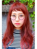 アンメリーアン(Ann merry ann)&nbsp;【Ann merry ann】★ショートバングで赤のロング★