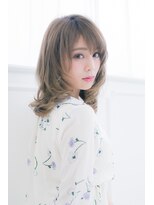 ヘアメイク ケシキ(Hair make Keshiki)&nbsp;セミディ ミルクティーアッシュ
