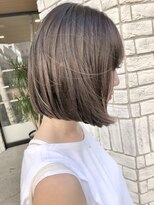 パーク(PAAQ) 【田中智大】切りっぱなしボブ×積み重ねハイライト(ベージュ)