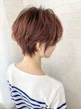 アルマヘア(Alma hair) Wカラー☆褒められショートパーマ