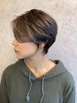 ノア ヘアデザイン 町田店(noa Hair Design) ハイライト×ハンサムショート
