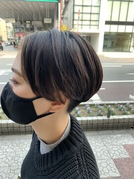 ハンサムショート 刈り上げ女子 L ボアップ 松山店 Boappu のヘアカタログ ホットペッパービューティー