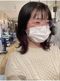 インナーカラー×バイオレットカラー