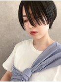 【obje't ciel】黒髪ハンサムショート【永田 恵】