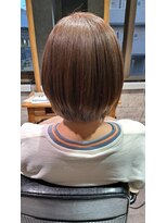 レナトゥス ヘアー オブ ネイル(Renatus Hair of Nail) ショート×グレージュ