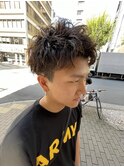 ブリーチニュアンスパーマ