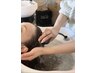 【頭皮ケア】カット+Aujua筋膜リリーススパ+マイクロバブル￥10,000