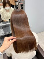 ドロシー 郡山桑野店(Dorothy)&nbsp;イメチェンハッシュカットフルバング似合わせレッドブラウン