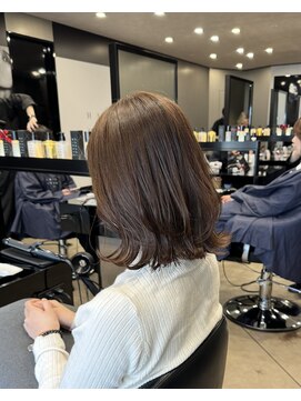 ハルキ ミナト ジャパン オオサカ(HARUKI MINATO japan OSAKA) くびれボブ 20代30代40代ヘア 小顔 大阪ボブ 梅田