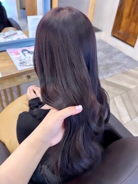 シエルバイアフロート(ciel by afloat) 〇ディープラベンダー ブリーチなし 韓国ヘア