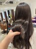 トレンドカラー＋トリートメント　￥11,550　⇒
