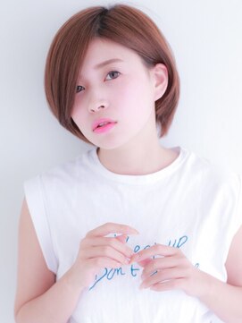 ビビディバビディブー 枚方ビオルネ店(Bibbidi.bobbidi.boo) ショートボブ×ハイアッシュ