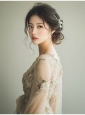 ☆オリーブグレーココアベージュ小顔クラゲヘアー/黒髪/髪質改善