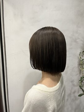 アン(Hair make un) 【ボブカット】丸みボブ♪