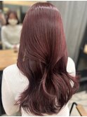 ブリーチなしダブルカラーで叶うピンクラベンダー◎矢口