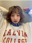 大人ショートパーマボブパーマくるくるパーマプードルパーマボブ