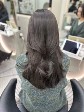 ロンド レア 天神大名店(Lond Le’a) イメチェン/美髪/ブルーブラック/ホワイトブロンド/ブリーチなし