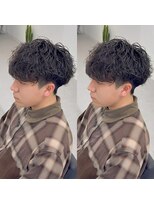 ブライト(BRIGHT)&nbsp;マッシュ波巻きスパイラルパーマ