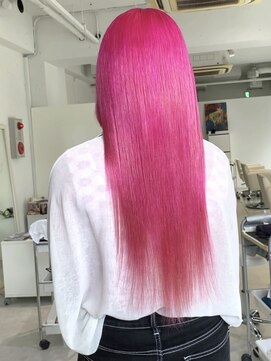 ターン ヘアー(TAAN HAIR) ショッキングピンク