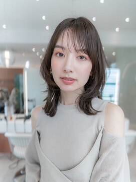 エースハバナ 渋谷(1 HAVANA) ハッシュカット/20代30代大人かわいい/透明感カラー