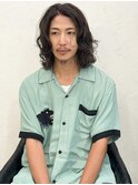 新宿ミディアムメンズパーマヘア☆CERCA新宿