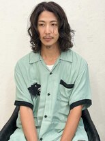 セルカ 新宿(CERCA) 新宿ミディアムメンズパーマヘア☆CERCA新宿